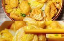 好吃到连汤汁都不剩的白菜焖豆泡，给肉都不换