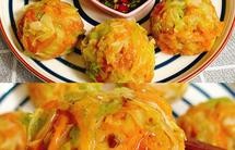 饱腹营养巨好吃，减脂期必学，蒸包菜团