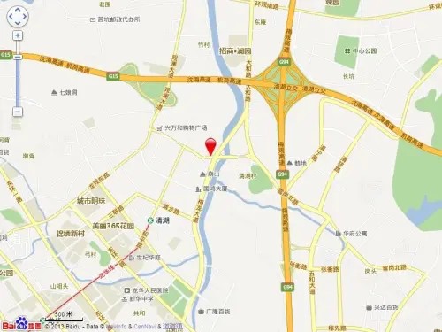 龙华花半里交通图交通图