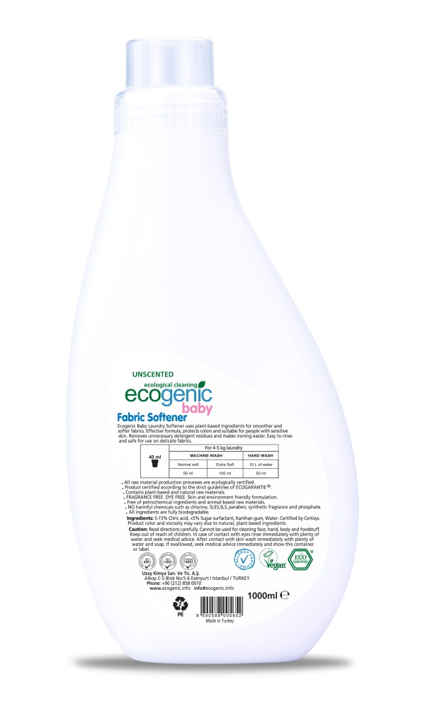 Ecogenic 婴儿衣物柔顺剂