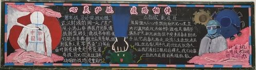 电子信息学院开展心灵护航 '疫'路相伴心理健康主题黑板报评比活动