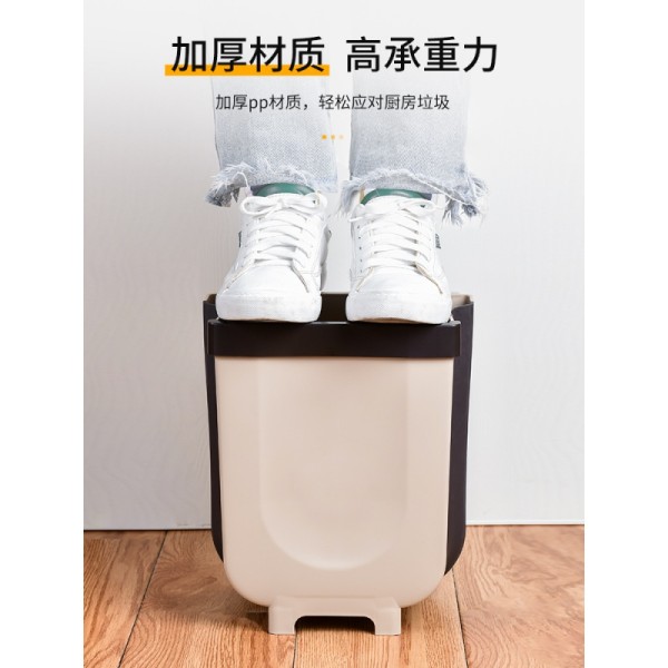 厨房阿斯卡利(ascari)挂式折叠家用壁挂垃圾桶