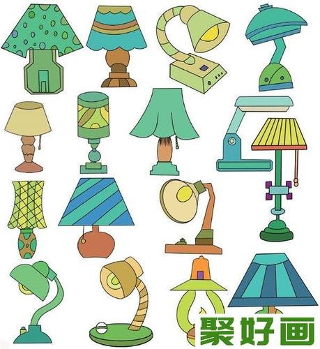 生活用品类简笔画