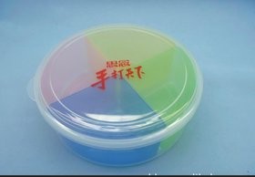 时尚调味盒 创意调味盒 塑料透明调味罐 多功能五合一调味盒