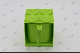 多功能积木调味盒/积木调味座/创意调料盒/塑料调料罐/收纳储物罐