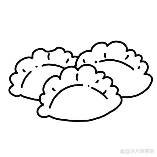 简笔画|饺子