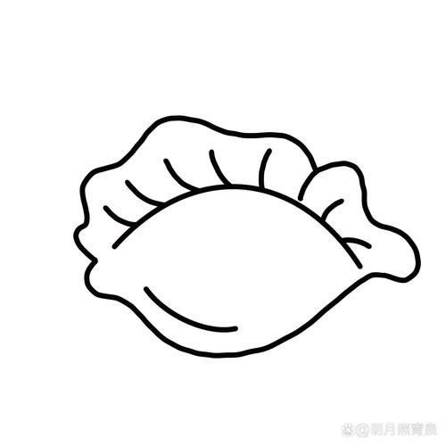 简笔画|饺子