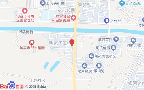 句容速洁保洁位置示意图