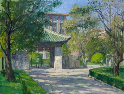 《日丽风和 》85x65cm 2024年 