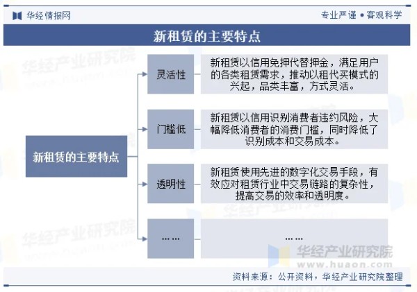 新租赁的主要特点