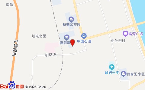 邮速配速递位置示意图