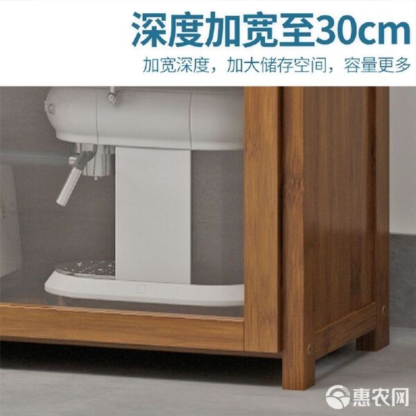 厨房用品置物架家用落地多层微波炉架烤箱收纳架放锅多功能储物架