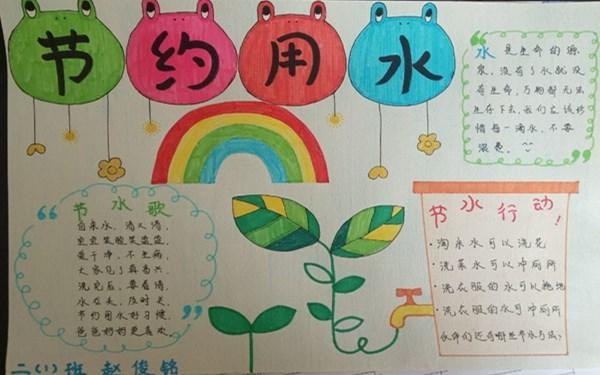 节约水资源的手抄报节约水资源的手抄报内容