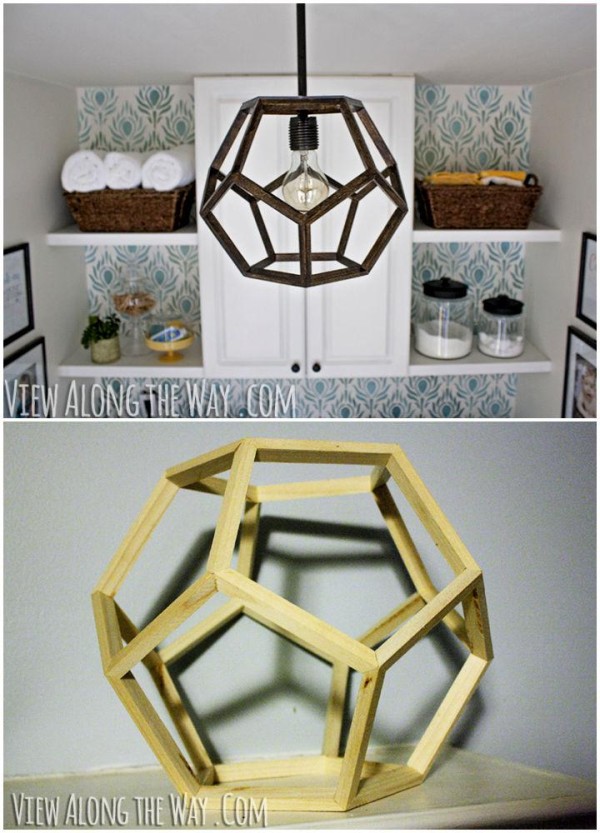 Homemade Pendant Light