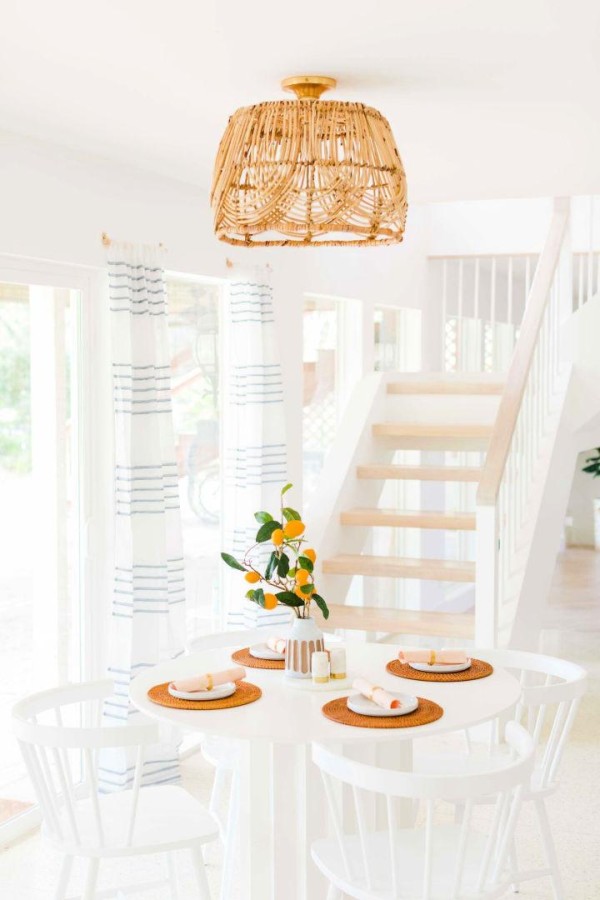 Make Your Own Basket Pendant Light