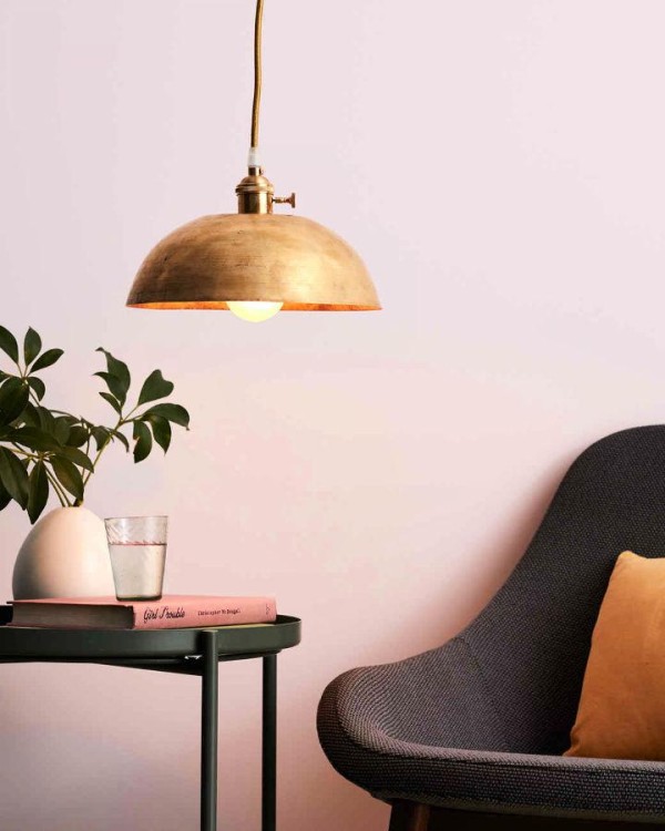 Brass Bowl Pendant Lamp