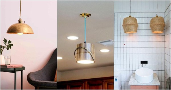 easy diy pendant light ideas