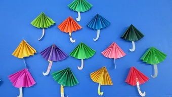 的折纸雨伞-图片欣赏中心一款很漂亮的雨伞手工折纸教程图解 手工制作