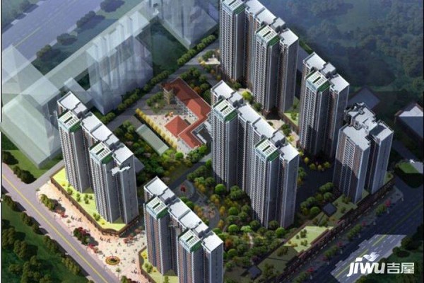 香港城裕华苑实景图