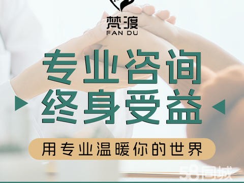 梵渡心理咨询中心·心理咨询婚姻家庭情感咨询恋爱情感修复情绪压力抑郁焦虑儿童心理青少年心理