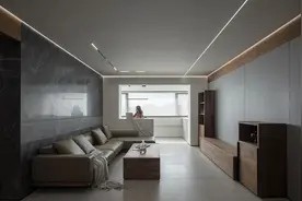 146㎡沿用旧家具，设计师巧手改造变身现代风，新旧融合恰到好处图片