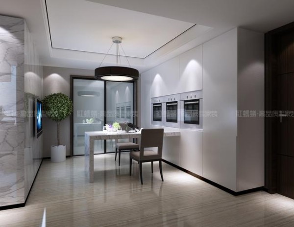 餐厅红蚂蚁装饰装饰装修现代风格室内设计