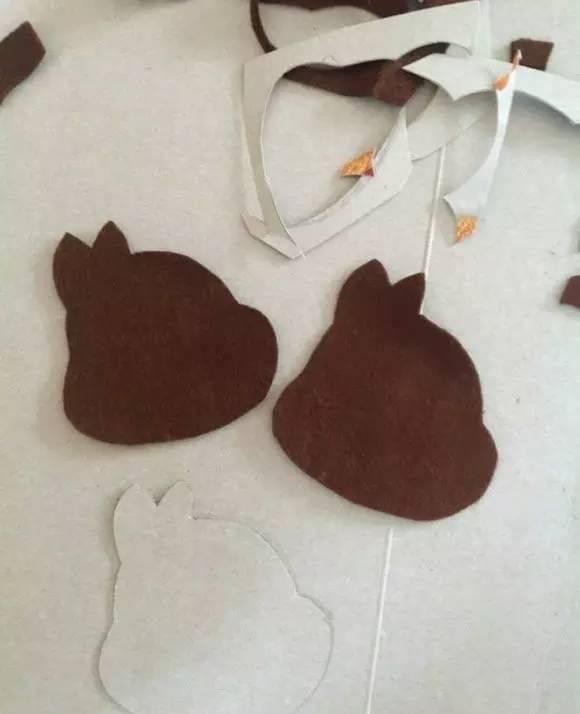 神工DIY小课堂：创意松鼠头布艺饰品