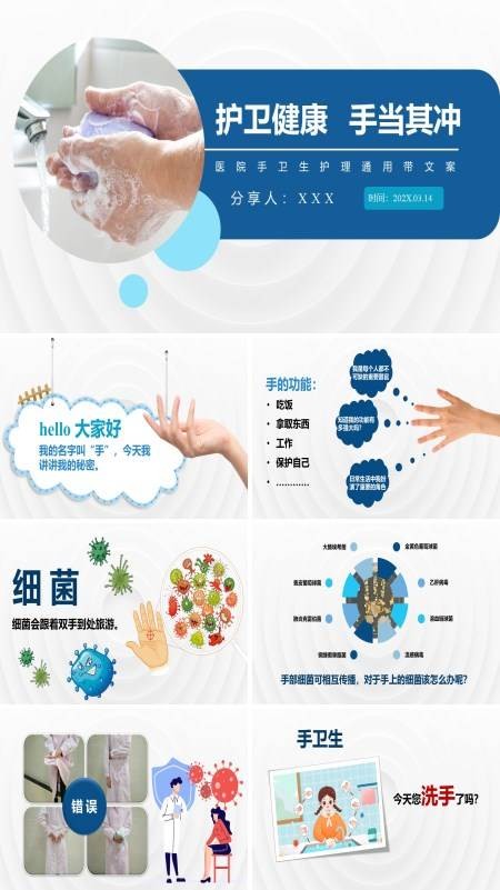 医院手卫生护理操作PPT