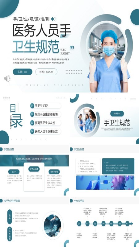 医务人员手卫生规范PPT