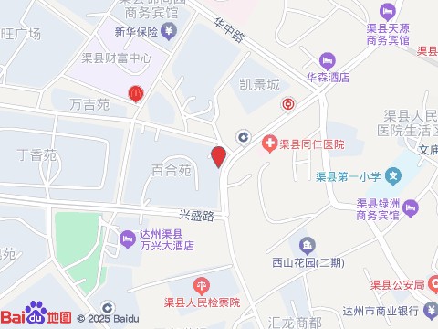 库存折扣商超生活超市位置示意图
