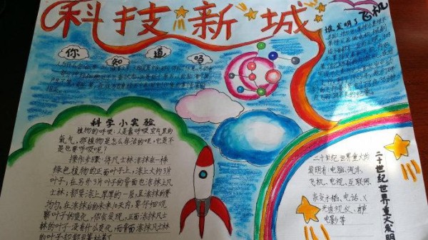 关于科技节的手抄报关于科技节的手抄报简单又漂亮