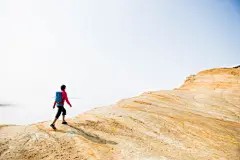 Royalty-free Image: female on a hike