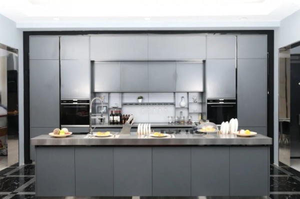 西卡曼高端不锈钢厨柜---高深拉篮_1