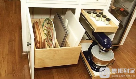 多功能的设计充分利用每一寸的空间