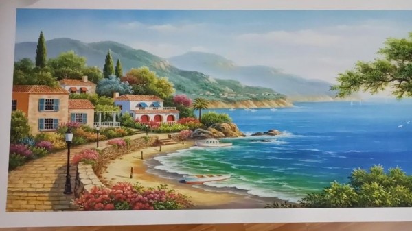 地中海风格装饰画图片