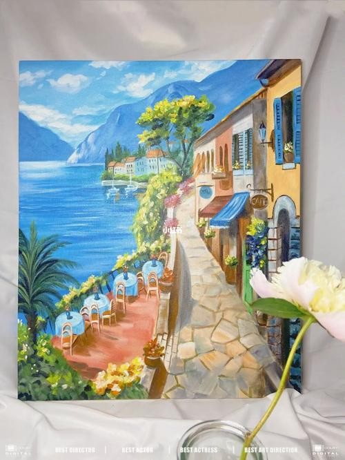 地中海风格装饰画图片