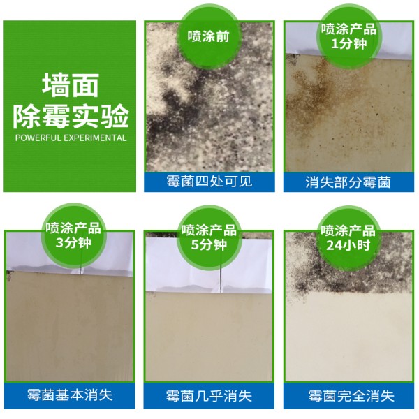 威克纳除霉剂墙体墙面去霉剂墙壁霉斑清除家用防去霉剂