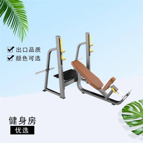 俱乐部健身器材上斜举架商用健身器材厂家一站式