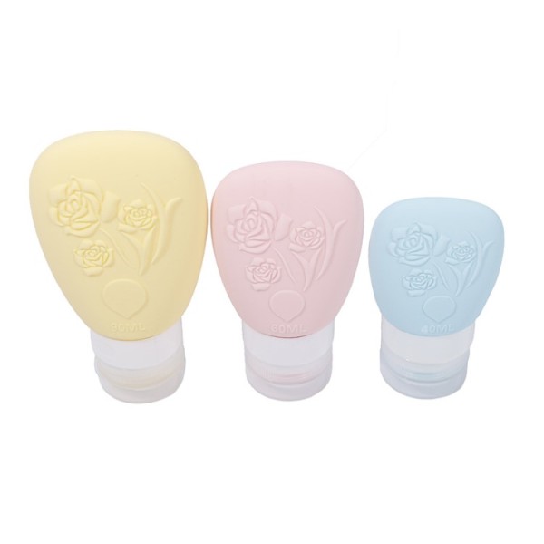 居家旅行用品 硅胶分装瓶套装洗发水沐浴液化妆水 旅行便捷洗漱包