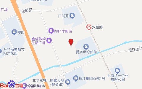 闵行区颛桥社区卫生服务中心君莲分中心位置示意图