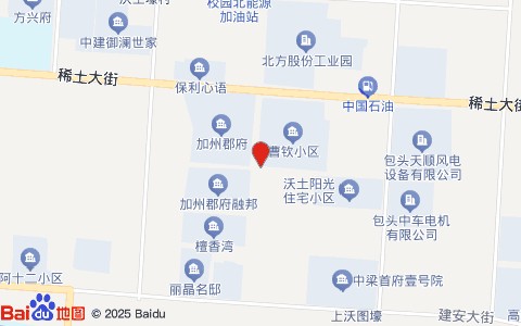 社区卫生服务中心位置示意图