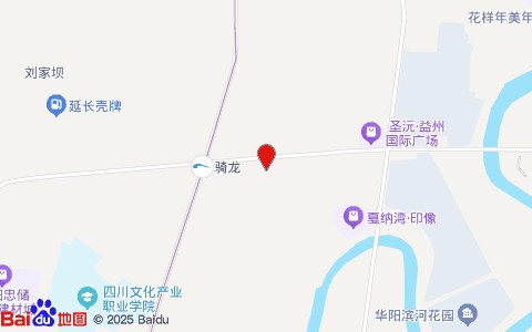 成都天府新区将军碑社区卫生服务中心位置示意图