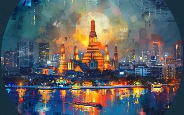 曼谷景点分布图 必备旅游攻略