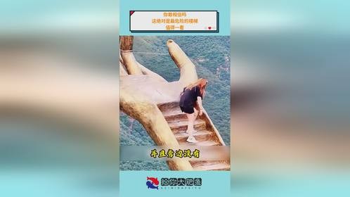 你敢相信吗，这绝对是最危险的楼梯，值得一看