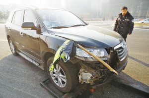 现代吉普撞死保洁员