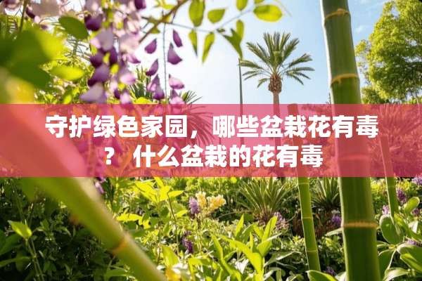 守护绿色家园，哪些盆栽花有毒？ 什么盆栽的花有毒
