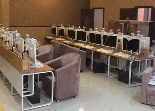 网吧网咖专用桌沙发 网咖联排电脑桌子 网咖电脑桌一体桌
