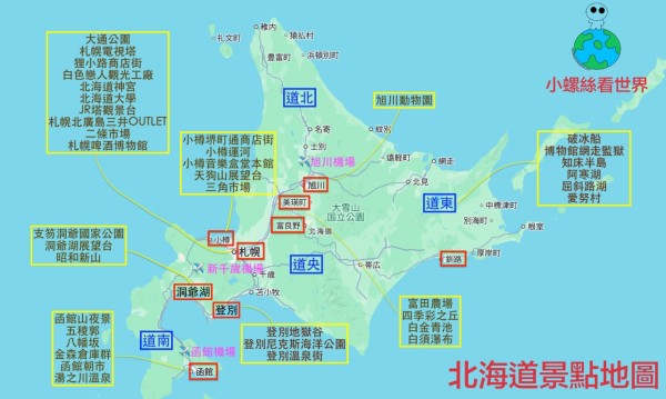 北海道自由行攻略