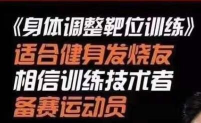 伍登华《身体调整靶位训练》健身教程视频