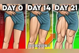 6个动作，在家没有器械徒手练出粗壮的大腿＃居家锻炼#大腿训练视频封面
